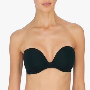 Natori Women's Minimal Strapless Contour Underwire, Black